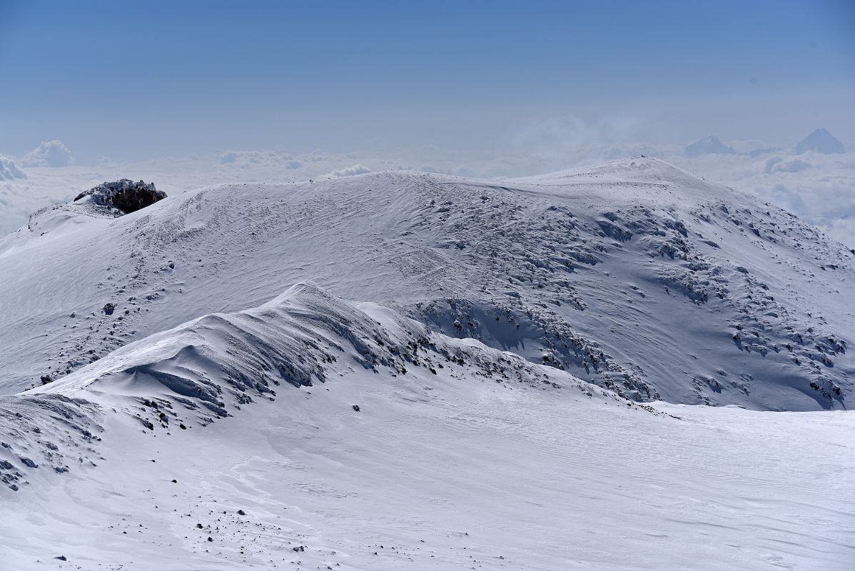 13B Mount Elbrus East Summit From Mount Elbrus West Main Peak Summit 5642m